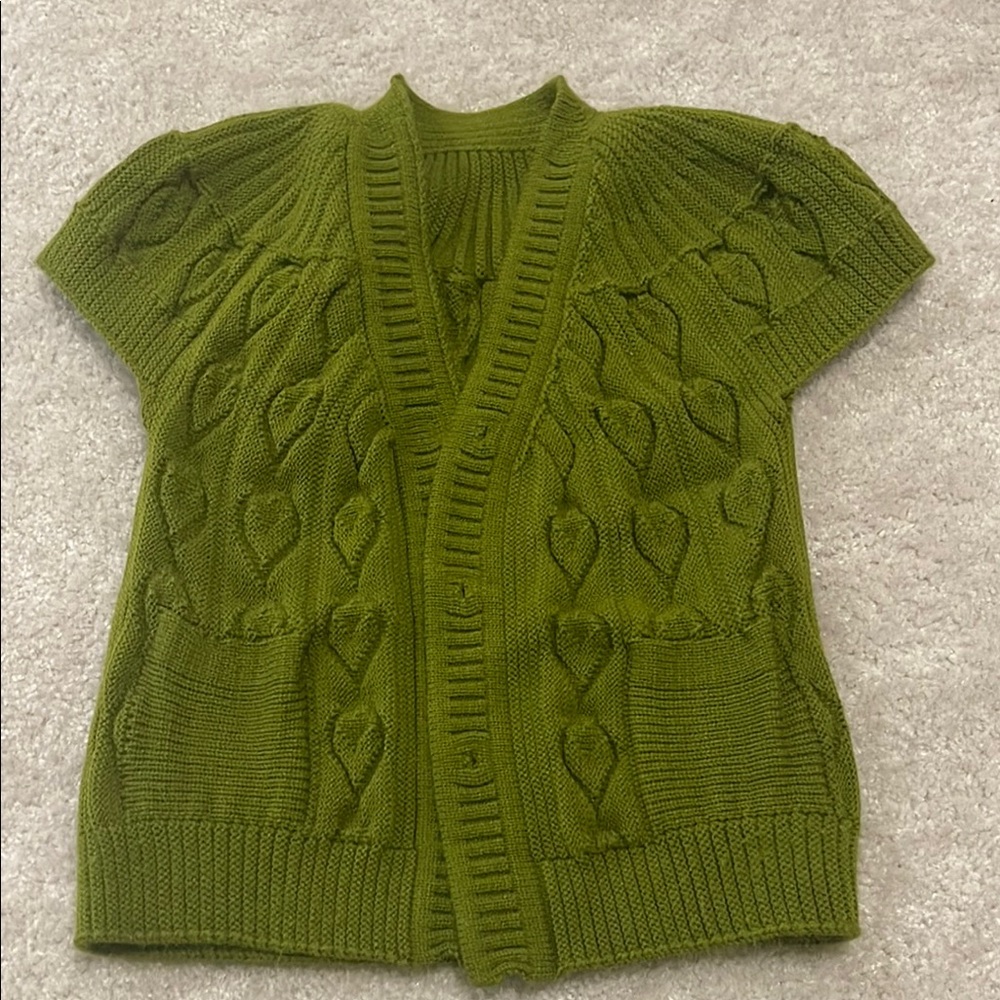 Olive Green Women's Sweater